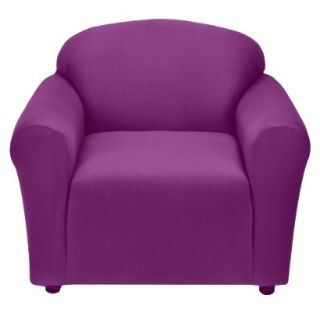 Jersey Chair Slipcover   Purple