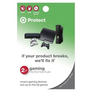 Target 2 Year Gaming Service Plan with Accident Damage from Handling Coverage