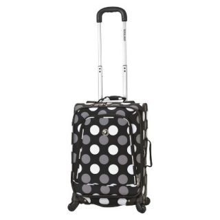 Rockland 20 Expandable Spinner Carry On   Black Dot