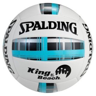SPALDING BLUE Spalding blue plaid volleyball