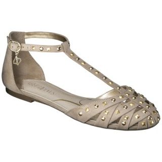 Womens Sam & Libby Carson Studded Two Piece Flat   Nude 8
