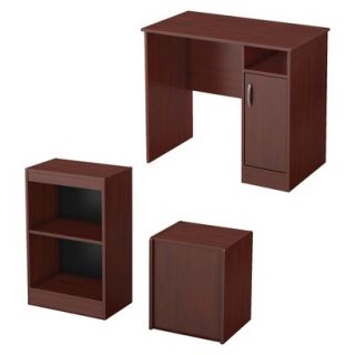 Workstation South Shore Workstation Axess   Royal Red Brown (Cherry)