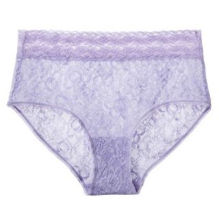 Gilligan & OMalley Womens All Over Lace Brief   Lavender S