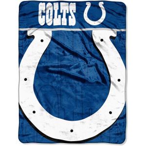 Indianapolis Colts Northwest Company Micro Raschel Throw 46x60 Living Large
