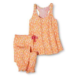 PJ Couture Pajama Set   Pink Floral XL