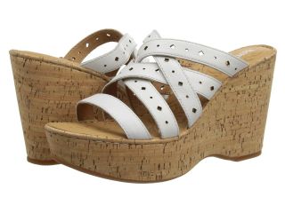 Born Brandt Womens Wedge Shoes (White)