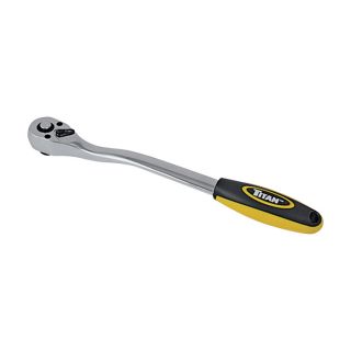 Titan Extra Long Quick Release Ratchet   3/8 Inch Drive, 11 Inch Length, Model