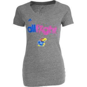 Kansas Jayhawks adidas NCAA Womens Better All Fight College T Shirt