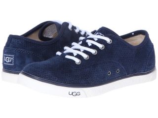 UGG Hally Perf Womens Lace up casual Shoes (Blue)
