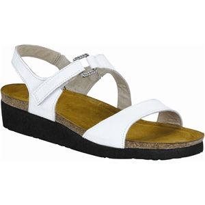 Naot Womens Pamela White Sandals, Size 35 M   4421 024
