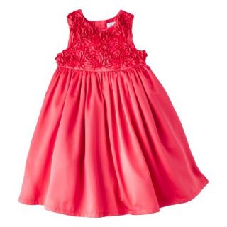 Just One YouMade by Carters Newborn Girls Rosette Dress   Strawberry 24 M