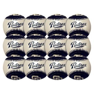 Franklin Sports MLB Padres Metallic Pearl Ball 12pk