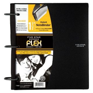Mead Five Star Flex Hybrid Notebinder   Black (1.5)