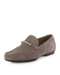 Doster Suede Loafer, Medium Gray