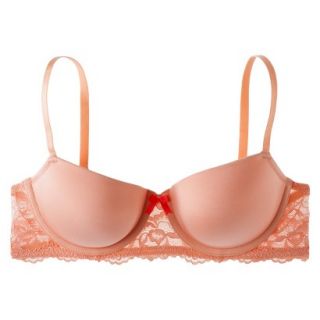 Gilligan & OMalley Womens Favorite Lightly Lined Balconette   Bahama Coral 34C