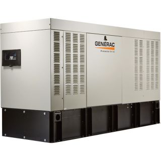 Generac Protector Series Diesel Standby Generator   30 kW, 277/480 Volts, 3 