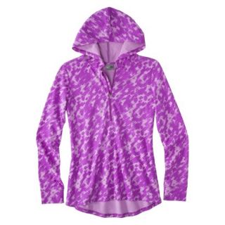 C9 by Champion Womens Run Hooded Pullover   Purple Reef XL