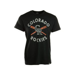 Colorado Rockies 47 Brand MLB Crossed Bats Flanker T Shirt