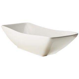 Threshold Porcelain Swerve Serving Bowl