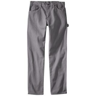 Dickies Mens Relaxed Fit Rinsed Utility Jean   Gray 44x30