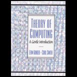 Theory of Computing  A Gentle Introduction