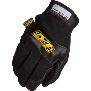 Mechanix Wear Carbon X Level 1 Glove   Black, Large, Model CXG L1