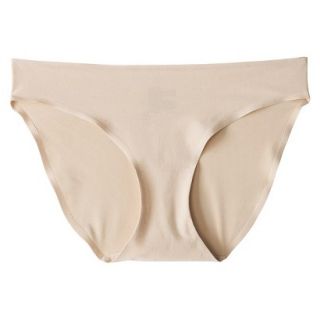 Gilligan & OMalley Womens Micro Seamless Bikini   Mocha Bond XS