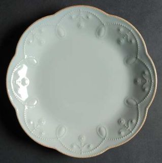 Lenox China French Perle Ice Blue Accent Luncheon Plate, Fine China Dinnerware  