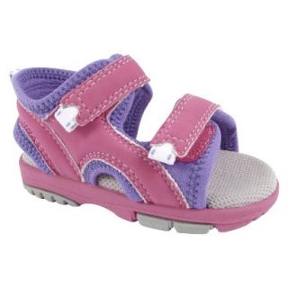 Toddler Girls Natural Steps Rascal Hiking Sandals   Pink 8