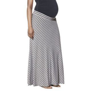 Liz Lange for Target Maternity Knit Maxi Skirt   Heather Gray XL