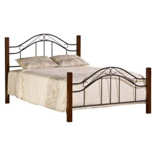 Queen Bed Hillsdale Furniture Martson Bed Set with Rails