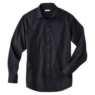 Merona Mens Ultimate Classic Fit Dress Shirt   Black Basin L