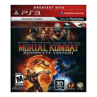 PS3 Mortal Kombat Komplete Edition Video Game