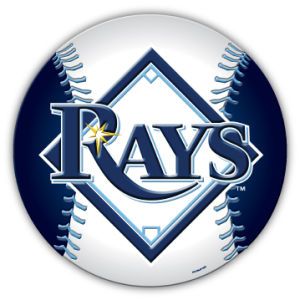Tampa Bay Rays 8in Car Magnet
