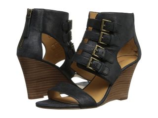 Nine West Falkner Womens Wedge Shoes (Black)