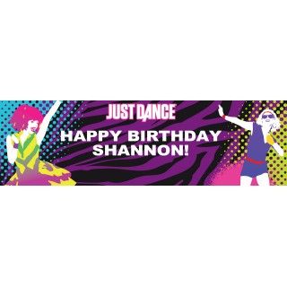 Just Dance Personalized Banner