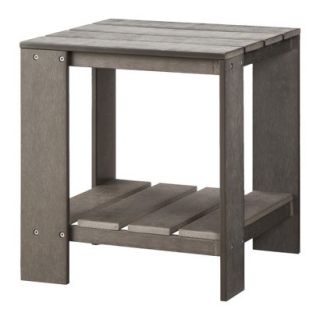 Outdoor Patio Furniture Threshold Gray Wood Adirondack Table, Bryant Collection