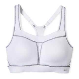 C9 by Champion Womens High Support Bra With Molded Cup   True White 34C