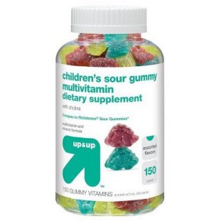 up&up Childrens Sour Gummy Multivitamin   150 Count