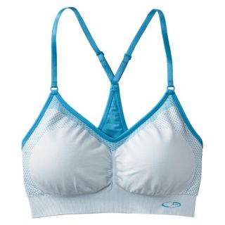 C9 by Champion Womens Seamless Bra With Removable Pads   Costume Blue XL