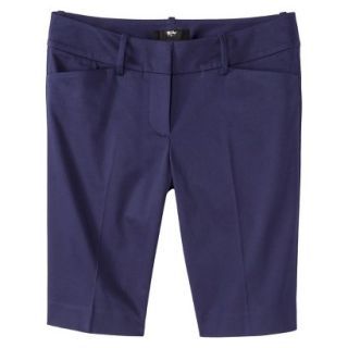 Mossimo Petites 10 Bermuda Shorts   Blue 14P