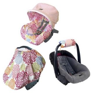 Itzy Ritzy New Baby Bundle with Car Seat Cover, Peek A Boo Pod and Ritzy Wrap