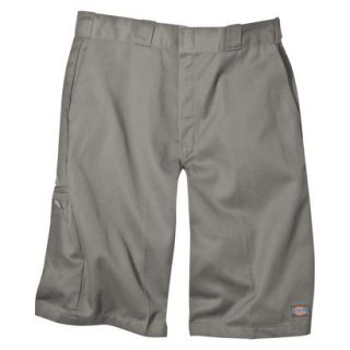 Dickies Mens 13 Loose Fit Multi Pocket Work Shorts   Silver Gray 32