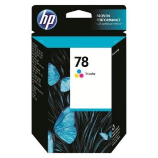 HP 78 Color Inkjet Printer Ink Cartridge   Multicolor (C6578DN#140)