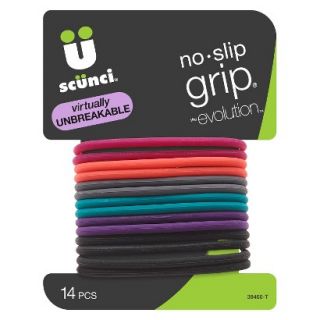 Scunci No Slip Grip Comfortable Hair Elastics   Sport