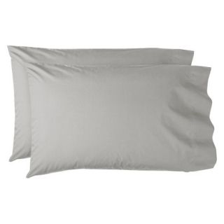 Threshold Percale Pillowcase Set   Gray Marble (King)