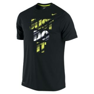 Nike Football Just Do It Legend Mens T Shirt   Black