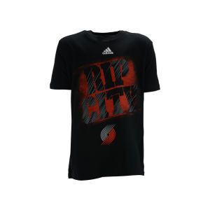 Portland Trail Blazers adidas NBA Youth Rip City T Shirt