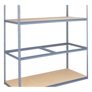 Tennsco Extra Storage Rack Shelf   48 Inch W x 24 Inch D, Particleboard Shelf,