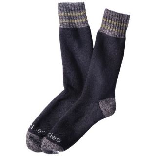 Dickies Mens 1pk Cotton Thermal Boot Socks   Black